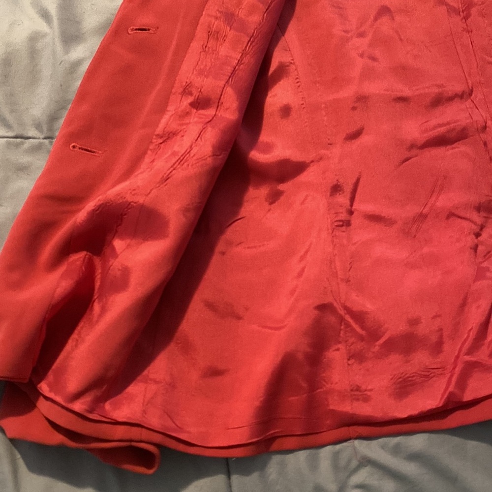 Vintage Petite Sophisticate Dark Pink Skirt Suit - Picture 4 of 9